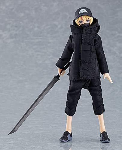 figma Styles Female body (Yuki) with Techwear Outfit | animota
