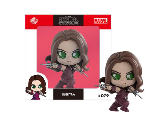 Cosbi Marvel Collection #079 Elektra "Movie / Deadpool & Wolverine", Action & Toy Figures, animota