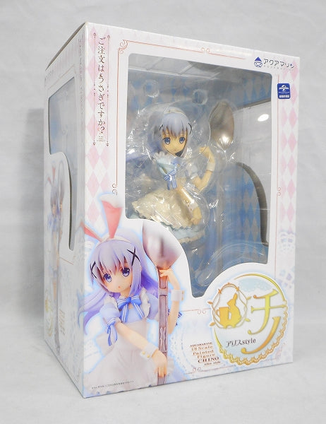 Aquamarine Is the Order a Rabbit? Chino Alice Style 1/8 PVC, Action & Toy Figures, animota