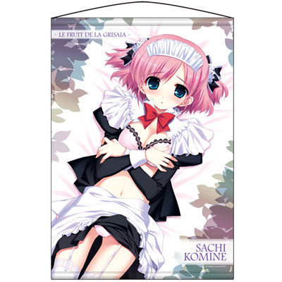 Grisaia no Kajitsu - Sachi Komine Wall Scroll, Decorative Tapestries, animota