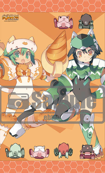 Busou Shinki BLADE Illustration Howlin & Maochao B2 Wall Scroll, Decorative Tapestries, animota