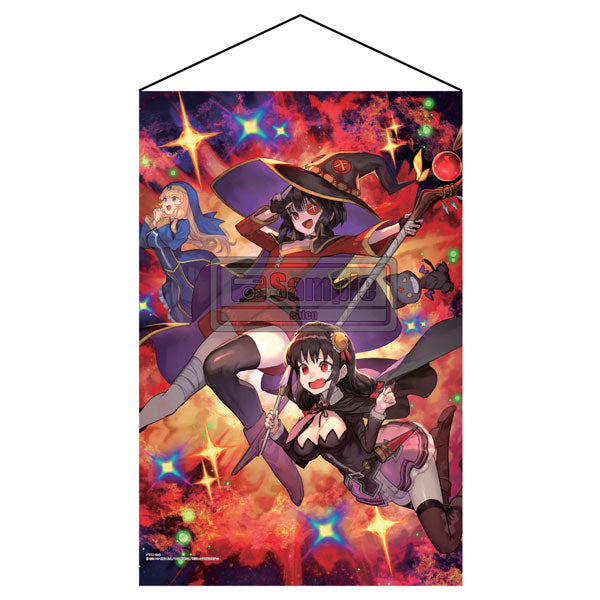 Kono Subarashii Sekai ni Bakuen wo! B2 Wall Scroll (lack), Decorative Tapestries, animota