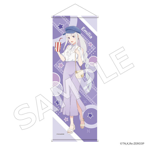 Re:ZERO -Starting Life in Another World- Half B2-sized Tapestry Movie Theater ver. Emilia, Decorative Tapestries, animota