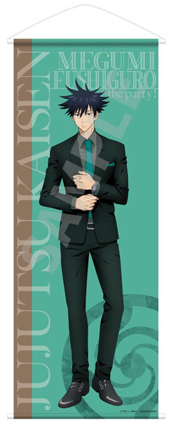 Jujutsu Kaisen Life-size Wall Scroll Megumi Fushiguro Party ver., Decorative Tapestries, animota