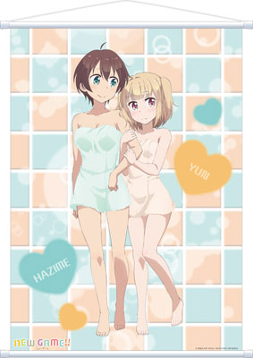 NEW GAME!! - B2 Wall Scroll C / Hajime & Yun, Decorative Tapestries, animota
