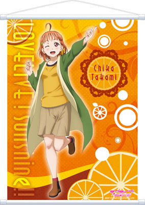Love Live! Sunshine!! - Wall Scroll A: Chika Takami, Decorative Tapestries, animota