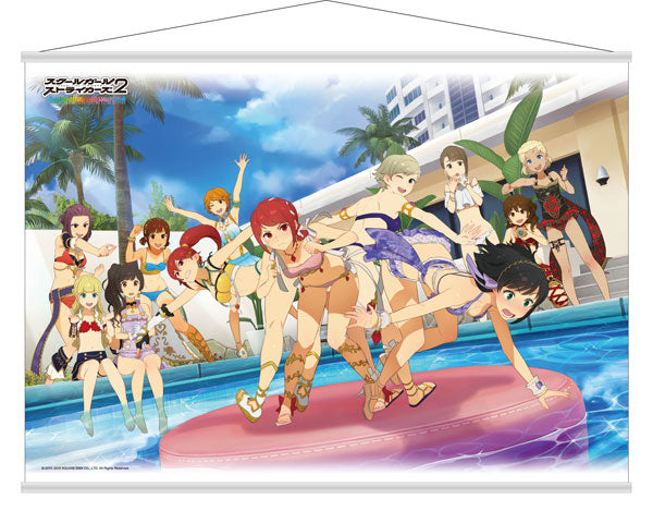 School Girl Strikers B2 Wall Scroll A: Pool, Decorative Tapestries, animota