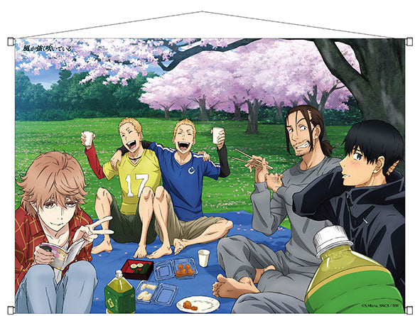 Kaze ga Tsuyoku Fuiteiru Wall Scroll /Ohanami (Kakeru, other), Decorative Tapestries, animota