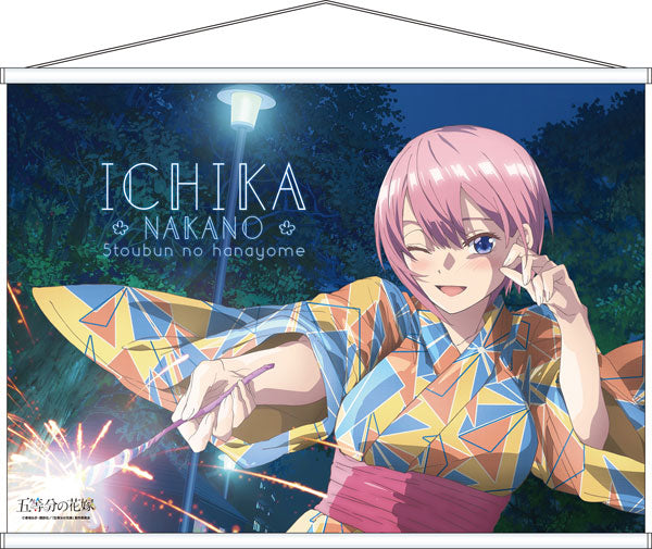 The Quintessential Quintuplets Wall Scroll Ichika, Decorative Tapestries, animota