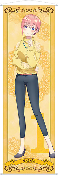 The Quintessential Quintuplets SS Big Wall Scroll Ichika, Decorative Tapestries, animota