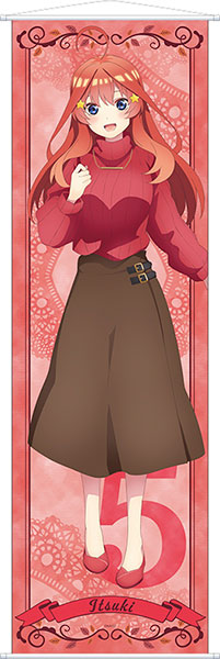 The Quintessential Quintuplets SS Big Wall Scroll Itsuki, Decorative Tapestries, animota