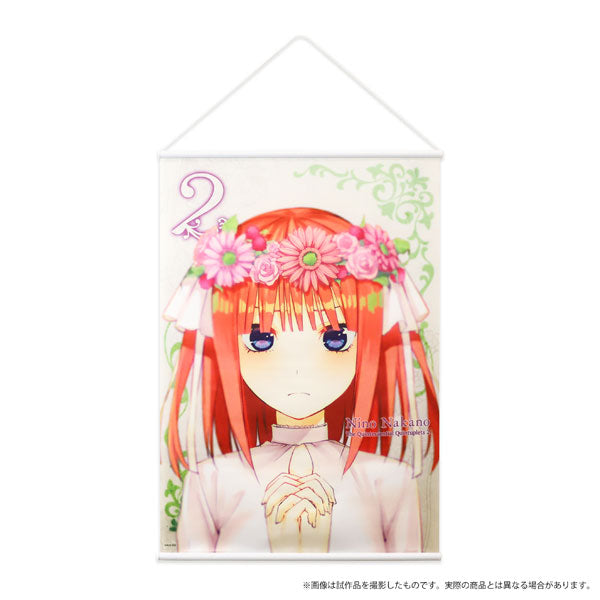 The Quintessential Quintuplets SS B2 Wall Scroll Nino, Decorative Tapestries, animota