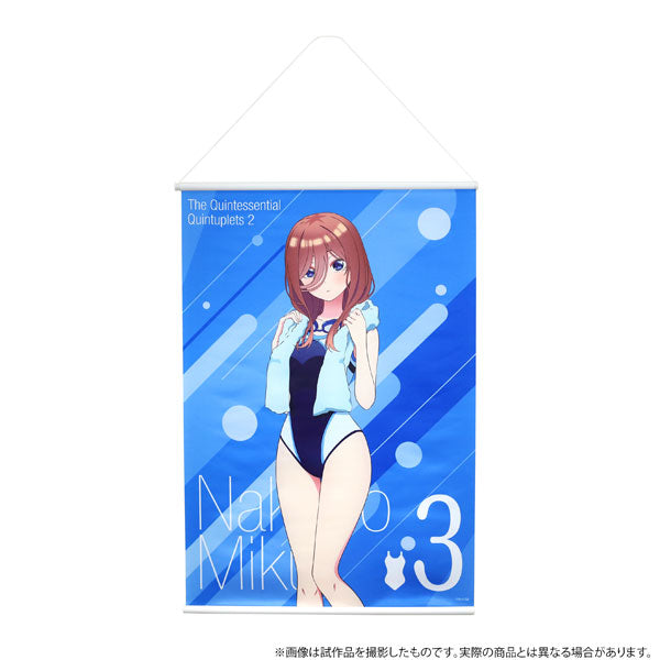 The Quintessential Quintuplets SS B2 Wall Scroll Miku, Decorative Tapestries, animota