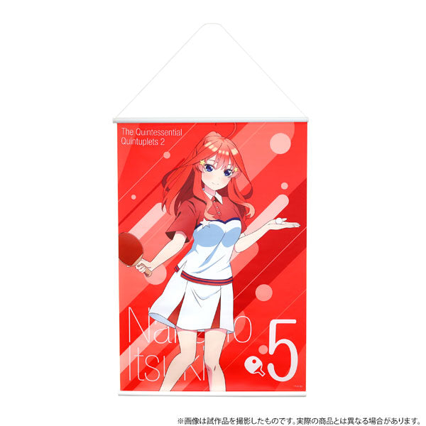 The Quintessential Quintuplets SS B2 Wall Scroll Itsuki, Decorative Tapestries, animota