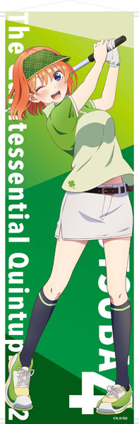 The Quintessential Quintuplets SS Big Wall Scroll Yotsuba, Decorative Tapestries, animota