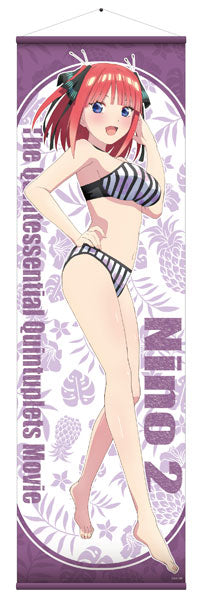 Movie The Quintessential Quintuplets Big Wall Scroll Nino Swimsuit, Decorative Tapestries, animota