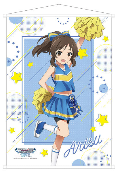 THE IDOLM@STER Cinderella Girls U149 B2 Wall Scroll Cheerleader Arisu Tachibana, Decorative Tapestries, animota