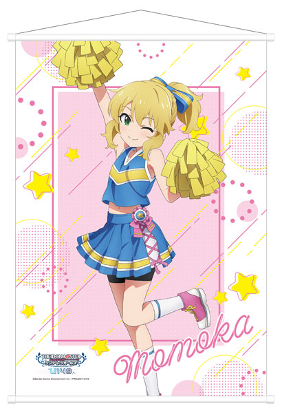 THE IDOLM@STER Cinderella Girls U149 B2 Wall Scroll Cheerleader Momoka Sakurai, Decorative Tapestries, animota