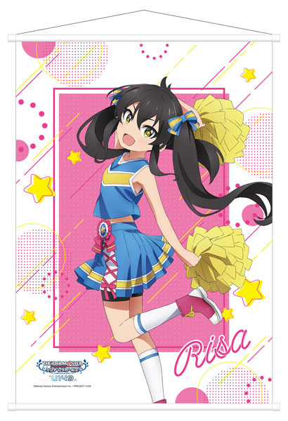 THE IDOLM@STER Cinderella Girls U149 B2 Wall Scroll Cheerleader Risa Matoba, Decorative Tapestries, animota