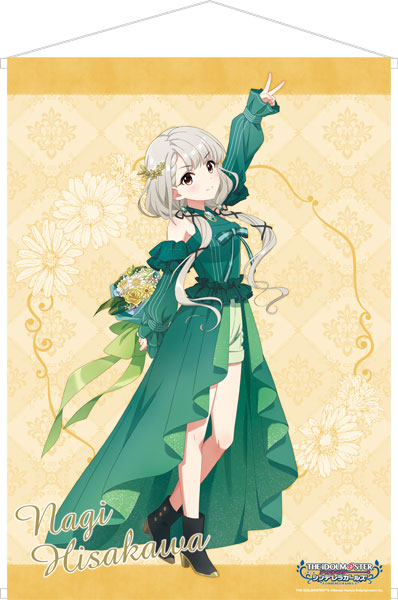 THE IDOLM@STER Cinderella Girls B2 Wall Scroll C Nagi Hisakawa, Decorative Tapestries, animota