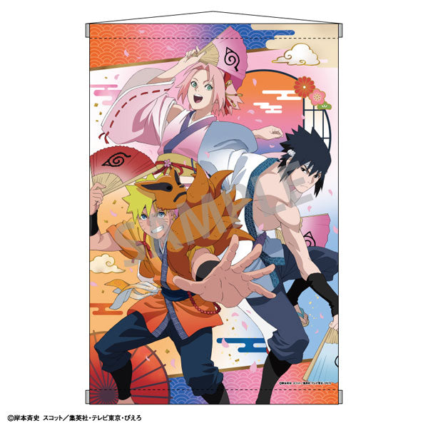 NARUTO Shippuden B2 Wall Scroll A / Dancing, Decorative Tapestries, animota