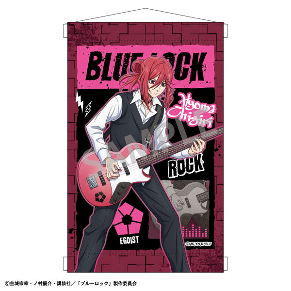 Bluelock A4 Wall Scroll Hyouma Chigiri / Rock Band, Decorative Tapestries, animota