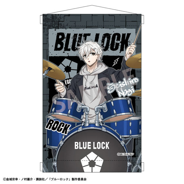 Bluelock A4 Wall Scroll Seishirou Nagi / Rock Band, Decorative Tapestries, animota