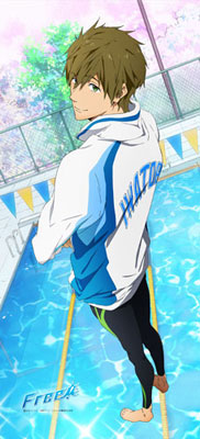 Free! - SuriSuri Wall Scroll: Makoto, Decorative Tapestries, animota