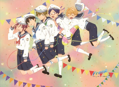 Free! - SuriSuri Wall Scroll: Sidelong Type, Decorative Tapestries, animota