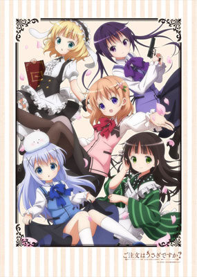 Is the order a rabbit? - B1 Wall Scroll, Decorative Tapestries, animota