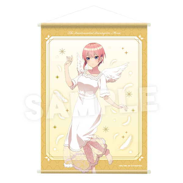 Movie "The Quintessential Quintuplets" B2 Wall Scroll Ver. Angel 01 Ichika Nakano, Decorative Tapestries, animota