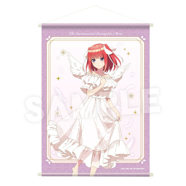 Movie "The Quintessential Quintuplets" B2 Wall Scroll Ver. Angel 02 Nino Nakano, Decorative Tapestries, animota