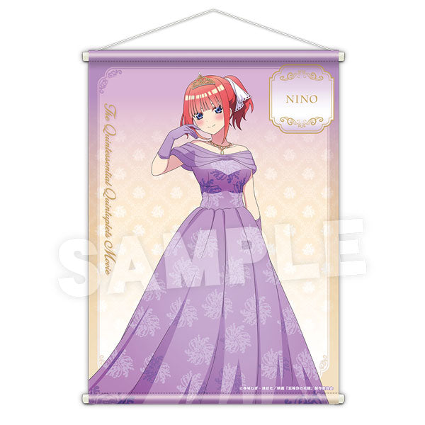 Movie "The Quintessential Quintuplets" B2 Wall Scroll Ver. Princess 02 Nino Nakano, Decorative Tapestries, animota