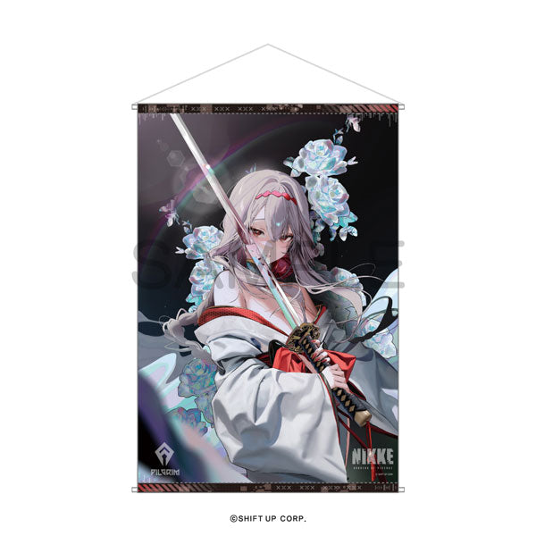Goddess of Victory: Nikke B2 Wall Scroll Scarlet: Black Shadow - Longing Flower, Decorative Tapestries, animota