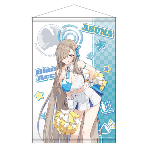 Blue Archive New Illustration B2 Wall Scroll 3.5th Anniversary POP UP STORE Asuna, Decorative Tapestries, animota