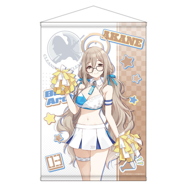 Blue Archive New Illustration B2 Wall Scroll 3.5th Anniversary POP UP STORE Akane, Decorative Tapestries, animota