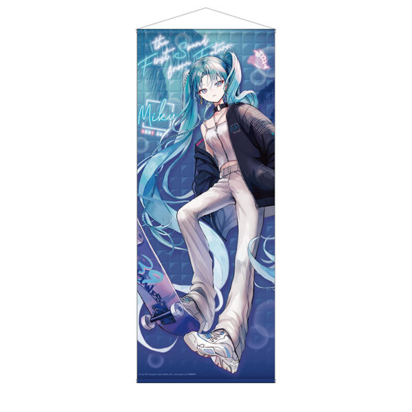 Hatsune Miku x SOLWA Life-size Wall Scroll Art by PiPi B, Decorative Tapestries, animota