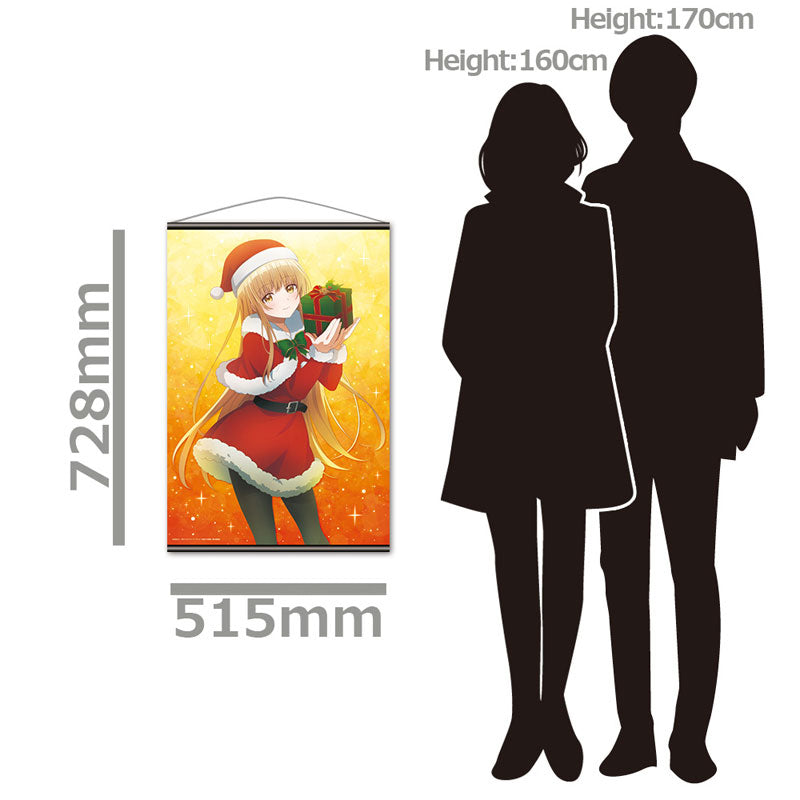 The Angel Next Door Spoils Me Rotten B2 Wall Scroll Mahiru Shiina Christmas Ver., Decorative Tapestries, animota