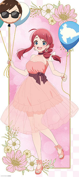 Zombie Land Saga Revenge New Illustration Life-size Wall Scroll Dress ver. (1) Sakura Minamoto, Decorative Tapestries, animota
