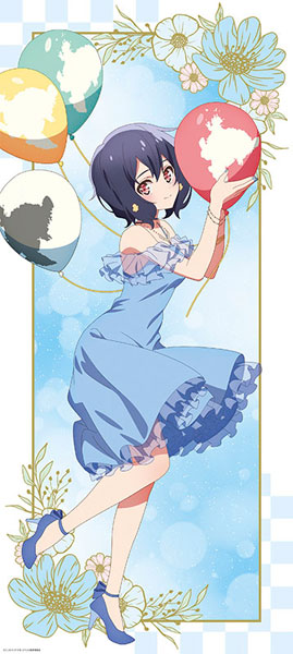 Zombie Land Saga Revenge New Illustration Life-size Wall Scroll Dress ver. (3) Ai Mizuno, Decorative Tapestries, animota