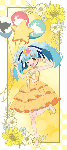 Zombie Land Saga Revenge New Illustration Life-size Wall Scroll Dress ver. (6) Lily Hoshikawa, Decorative Tapestries, animota