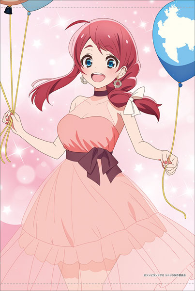 Zombie Land Saga Revenge New Illustration B2 Wall Scroll Dress ver. (1) Sakura Minamoto, Decorative Tapestries, animota