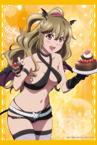 Strike the Blood FINAL New Illustration B2 Wall Scroll Little Devil ver. (2) Asagi Aiba, Decorative Tapestries, animota