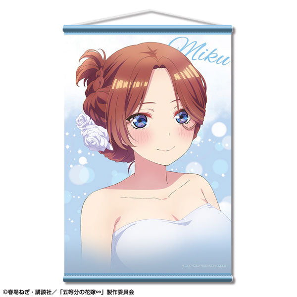 The Quintessential Quintuplets Specials B2 Wall Scroll Design 03 (Miku Nakano), Decorative Tapestries, animota