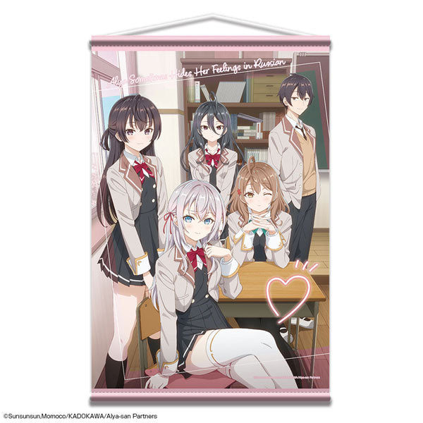 TV Anime "Alya Sometimes Hides Her Feelings in Russian" B2 Wall Scroll Design 02 (Group), Decorative Tapestries, animota