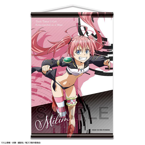 That Time I Got Reincarnated as a Slime B2 Wall Scroll Ver.2 Design 02 (Milim), Decorative Tapestries, animota