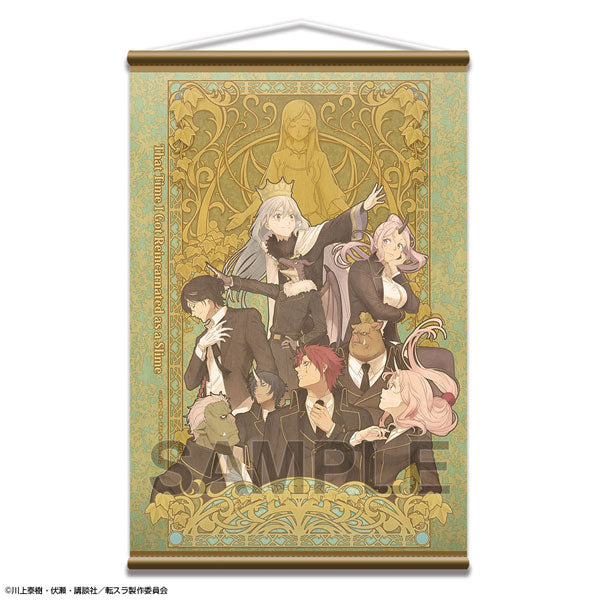 That Time I Got Reincarnated as a Slime B2 Wall Scroll Ver.2 Design 03 (Group), Decorative Tapestries, animota