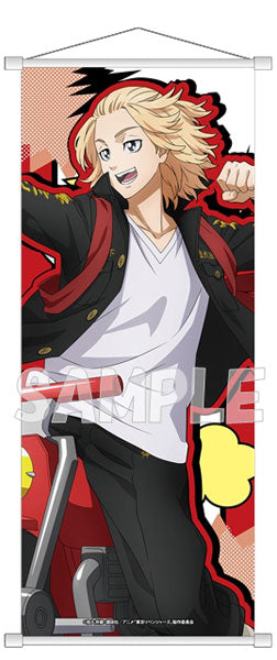 Tokyo Revengers B2 Half Size Wall Scroll Spring Play Tool ver. Manjiro Sano, Decorative Tapestries, animota