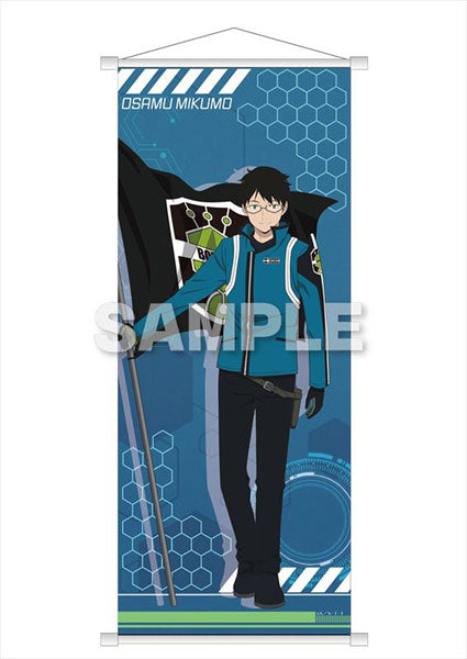 World Trigger Half B2 Wall Scroll Osamu Mikumo, Decorative Tapestries, animota