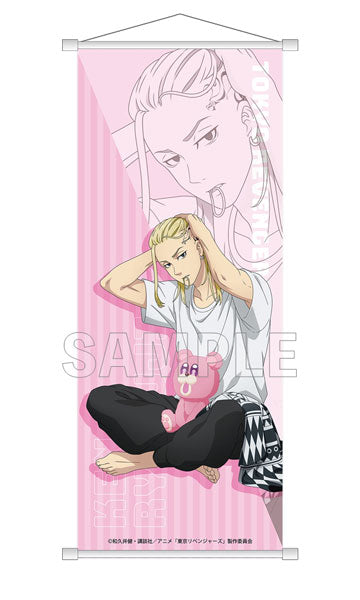 Tokyo Revengers B2 Half Size Wall Scroll Peaceful Holiday ver. Ken Ryuguji, Decorative Tapestries, animota